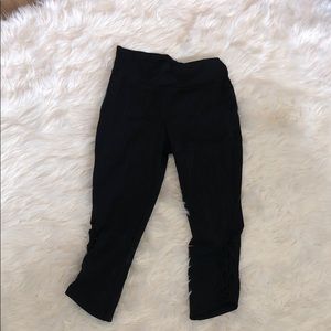 Lululemon crop leggings size 10